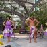 ?可爱的夏威夷舞者表演Hula舞?