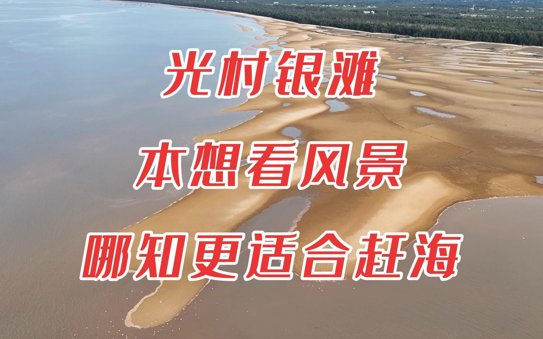 光村银滩 本想看风景 哪知更适合赶海
