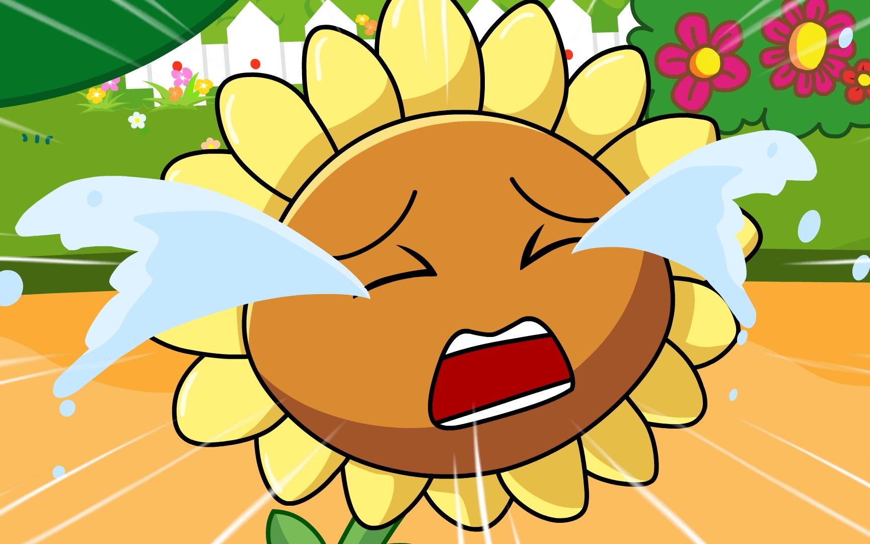 向日葵的美丽大眼睛-搞笑游戏动画