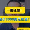 一路狂飙！金价3000美元在望