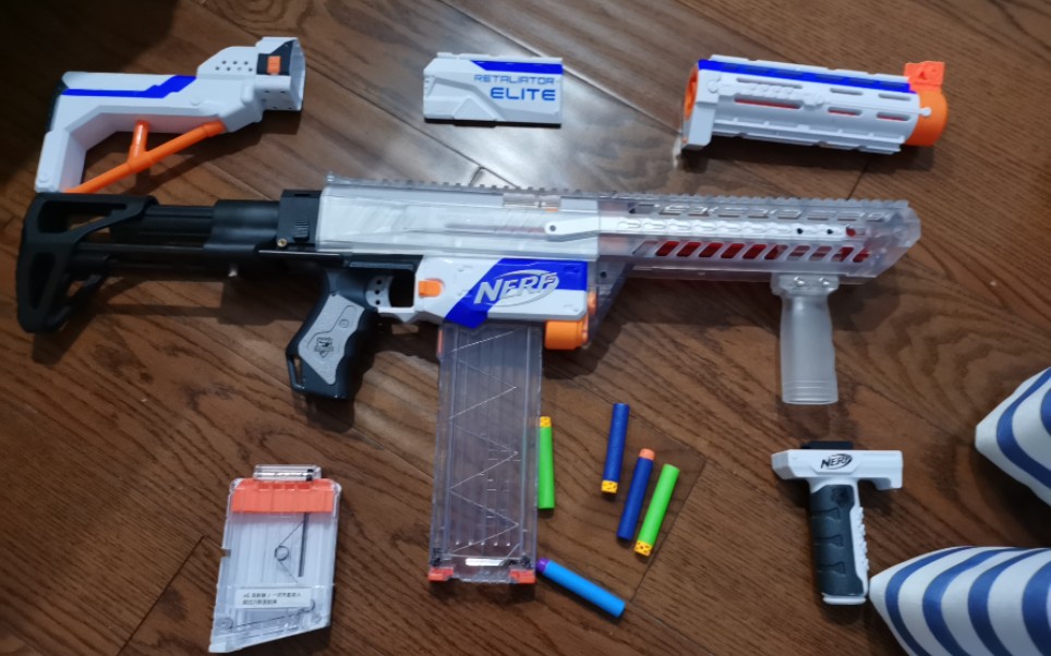 雕雕玩nerf第一期白复仇