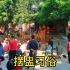 广东湛江摆盅民俗文化：游神过程中轿不能到地，游到盅位轿才放下