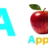 -A is for apple