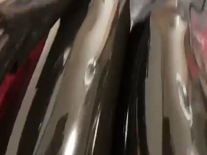 Dresses and rubber leggings