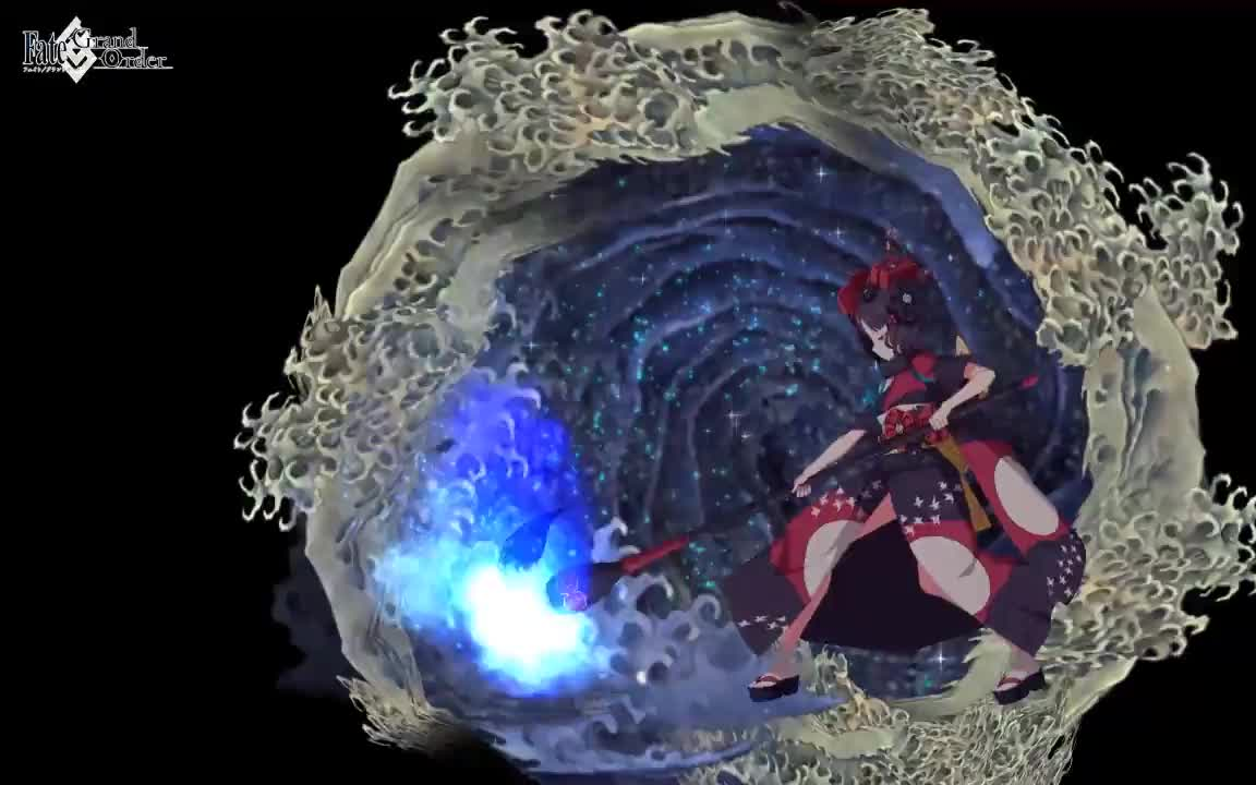 【fgo】新英灵 葛饰北斋 宝具动画 冨岳三十六景【fate/grand order】