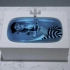 【古賀学】水下摄影 水中过膝袜 在浴缸潜水 装置艺术「泉」 Manabu Koga