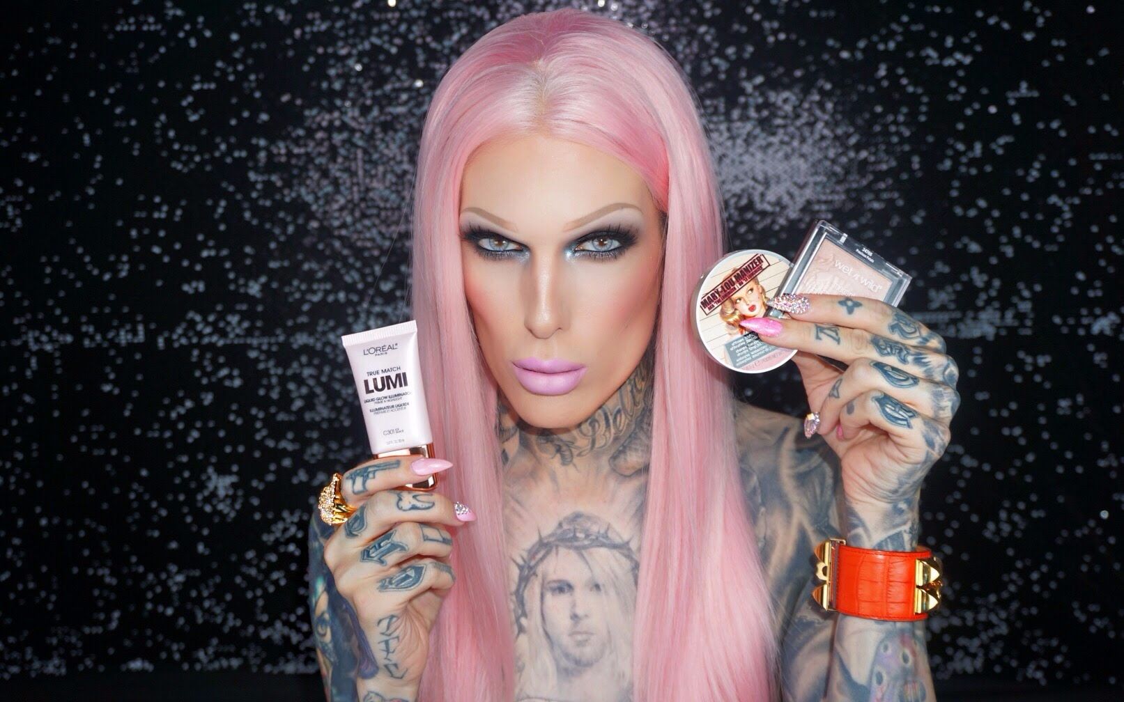 【jeffree star】没错!开光狂魔就是本女王! @唯美美妆