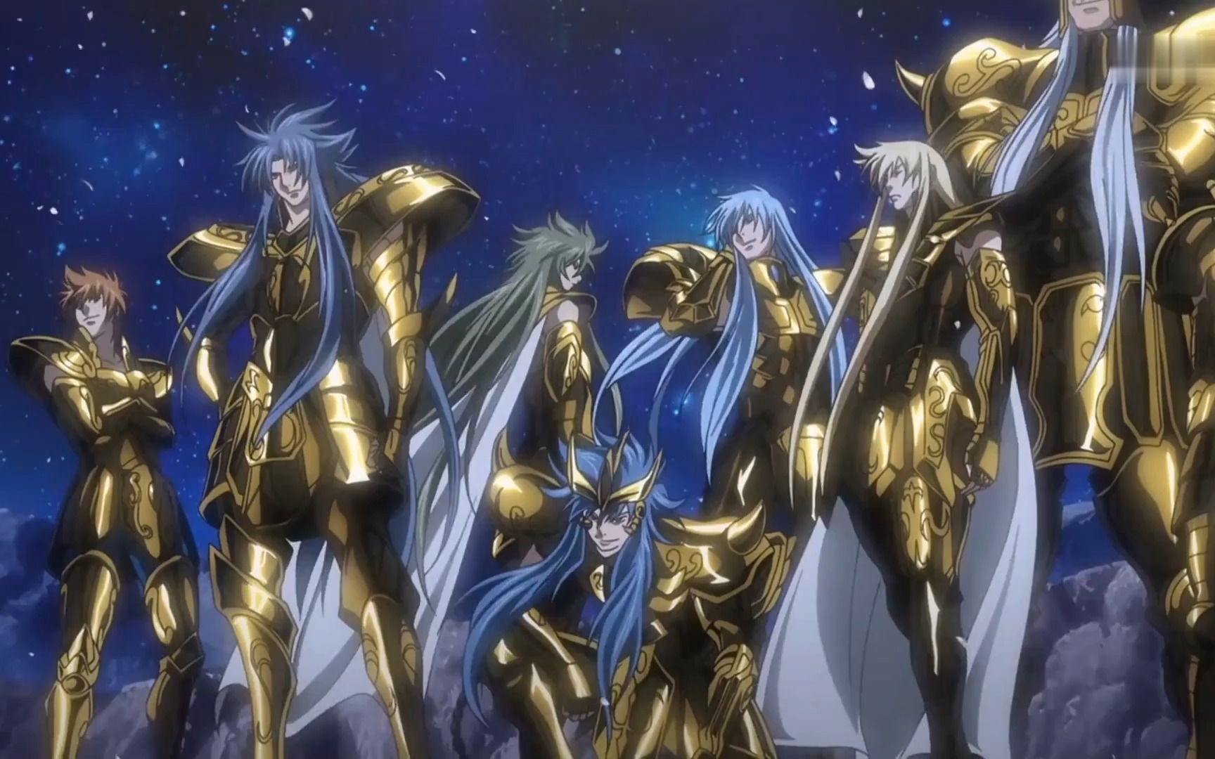 冥王神话lc 这一代的黄金十二星座 招式合集