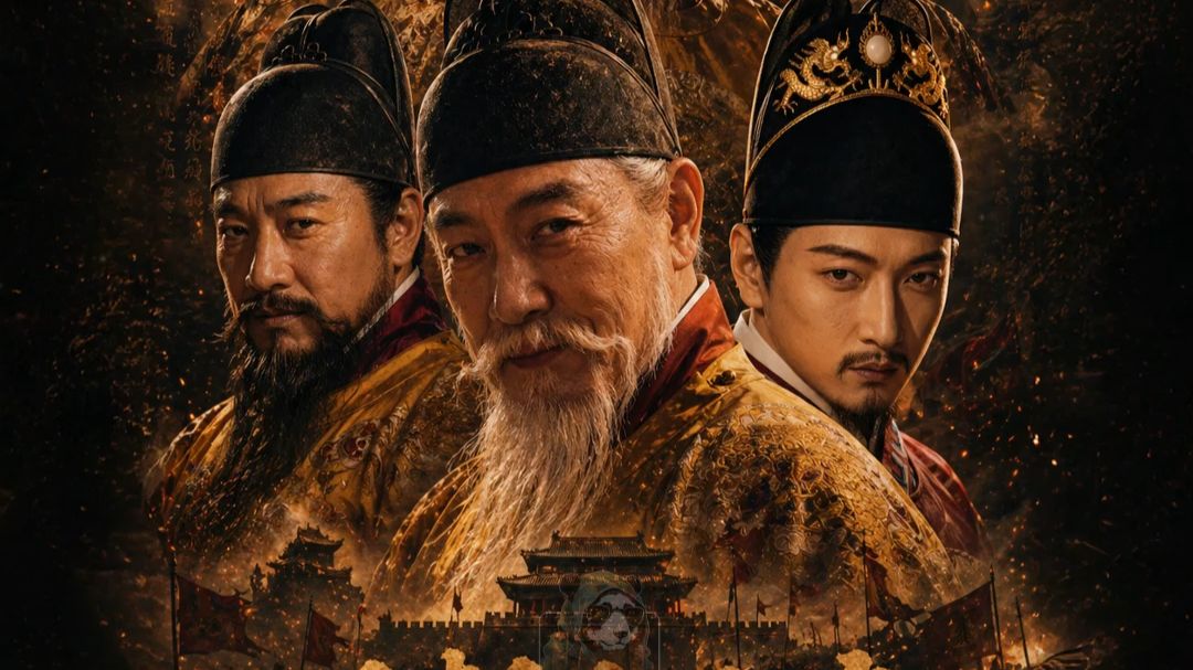 重做了版《明朝十六帝》的海报，挺惊艳的！