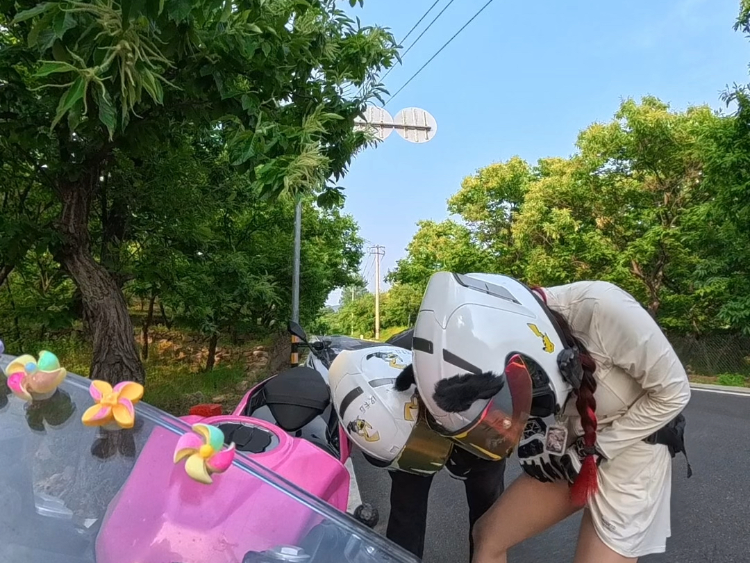 被蜜蜂叮了