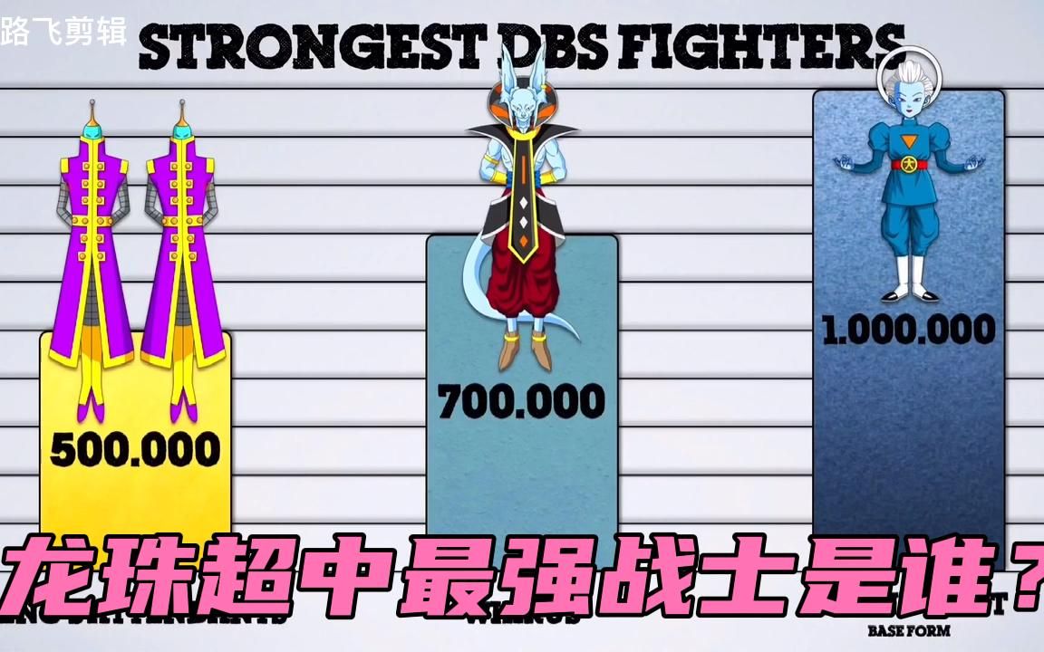 「龙珠」龙珠超中的最强战士排名，全王也只能排第二！