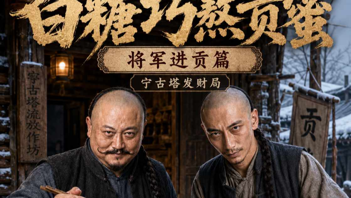 清朝兄弟白糖巧熬“贡蜜”。