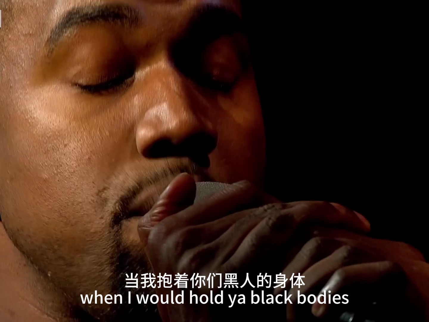 Kanye这首歌唱出了,他当时的精神状态,包括他的呐喊声.哔哩哔哩bilibili