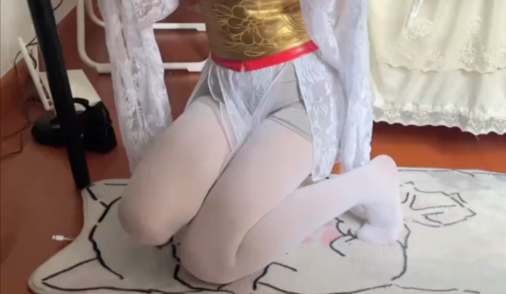 Who can resist a sweet girl in white socks?