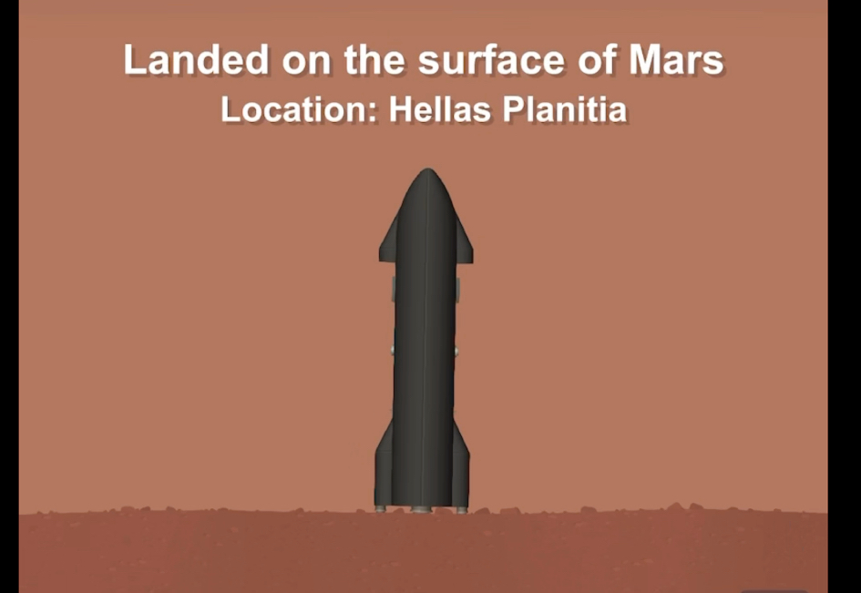 [sfs]往返火星只需要两节火箭！