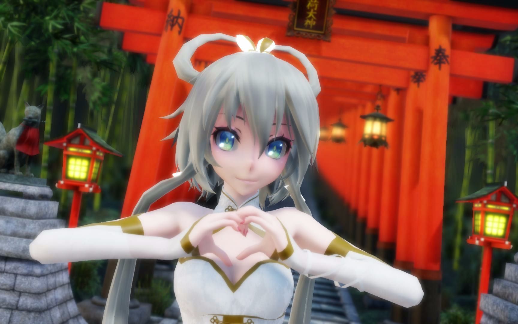 【洛天依mmd"桃源"很"诱人?