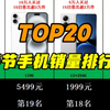 【手机销量】春节手机销量排行榜！TOP20（截止2月5日