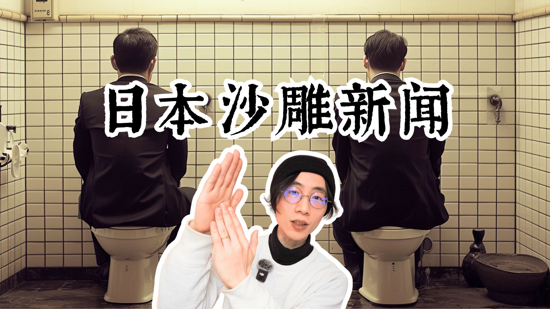 日本大多数男人居然都坐着尿尿！本年度的汉字是...？【吐槽日本新闻】