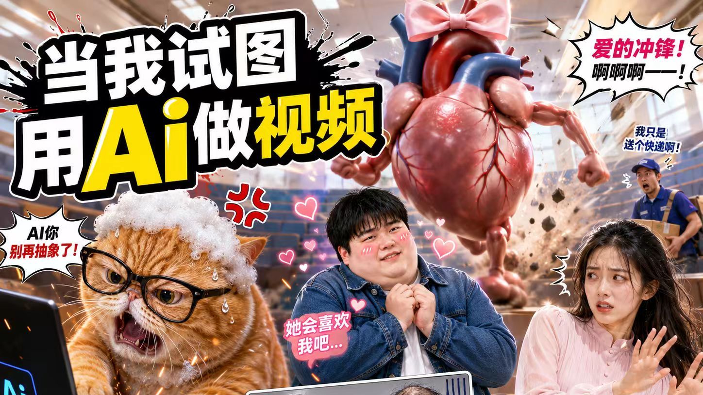 报告！这里疑似有只咪被AI虐待了.....