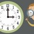 How To Tell Time 认识时间 时钟钟表 学习读出说出时间 报时 了解时针分针 儿童少儿早教英语科学数字启蒙