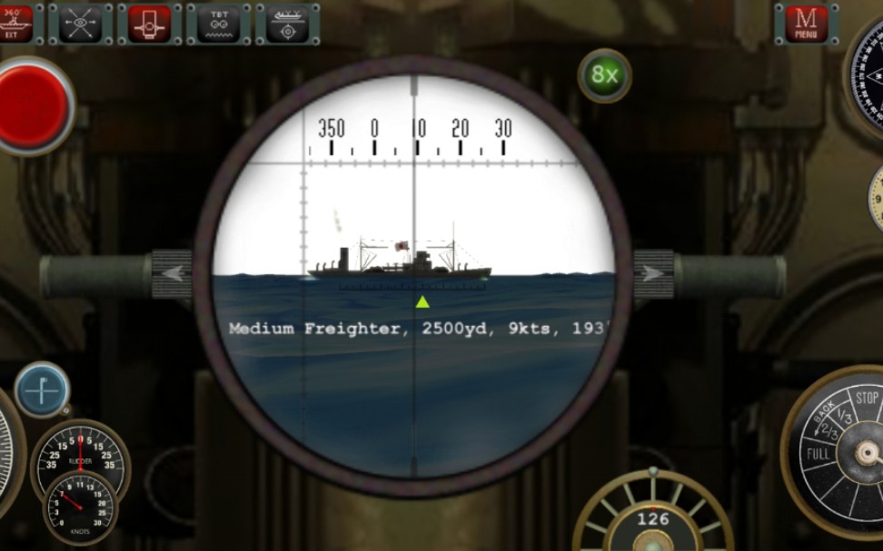 【二战潜艇模拟】 silent depth 夜晚水面攻击，击沉一艘日军中型运输船