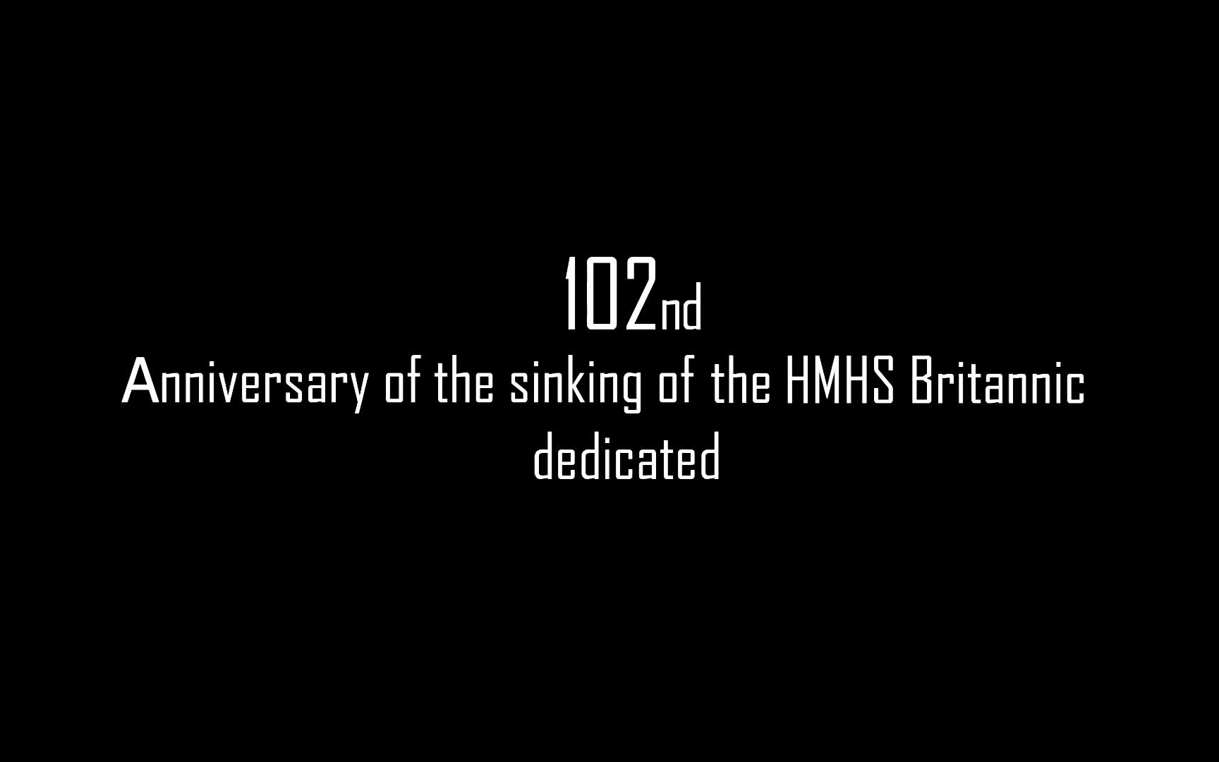 Animated Story Of The Hmhs Britannic哔哩哔哩bilibili