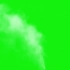 手机剪辑高清视频绿幕抠像素材烟雾水汽喷洒特效