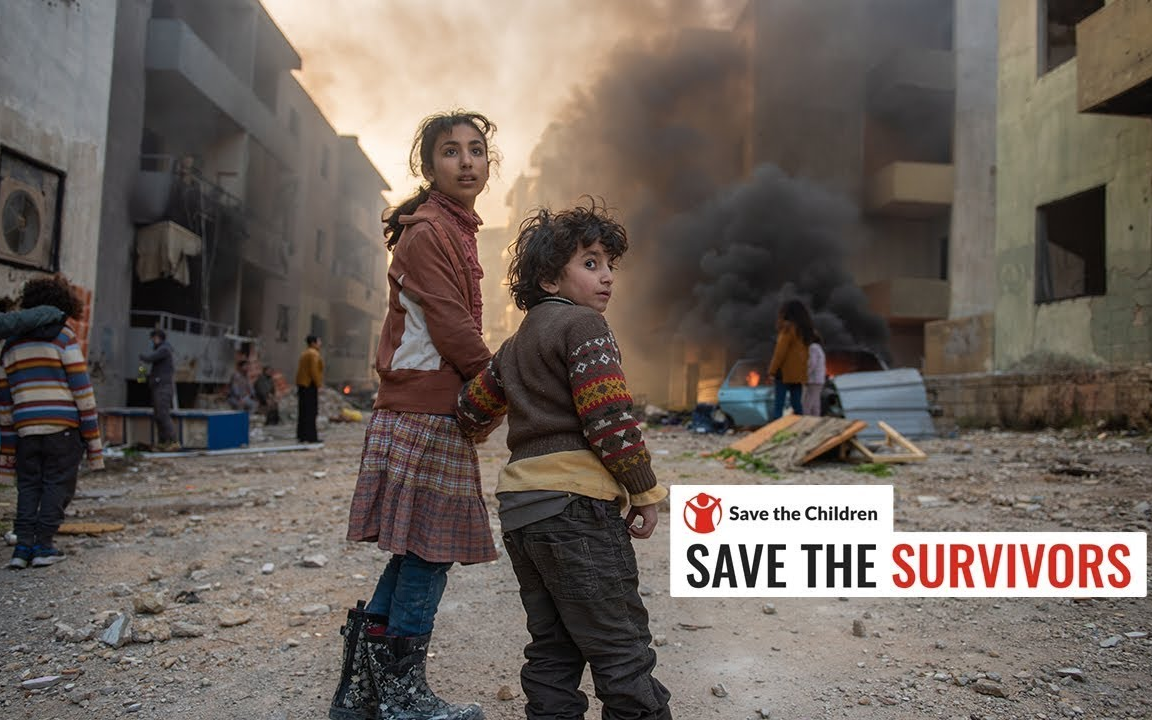 反战公益短片：救救幸存者，救救孩子们吧