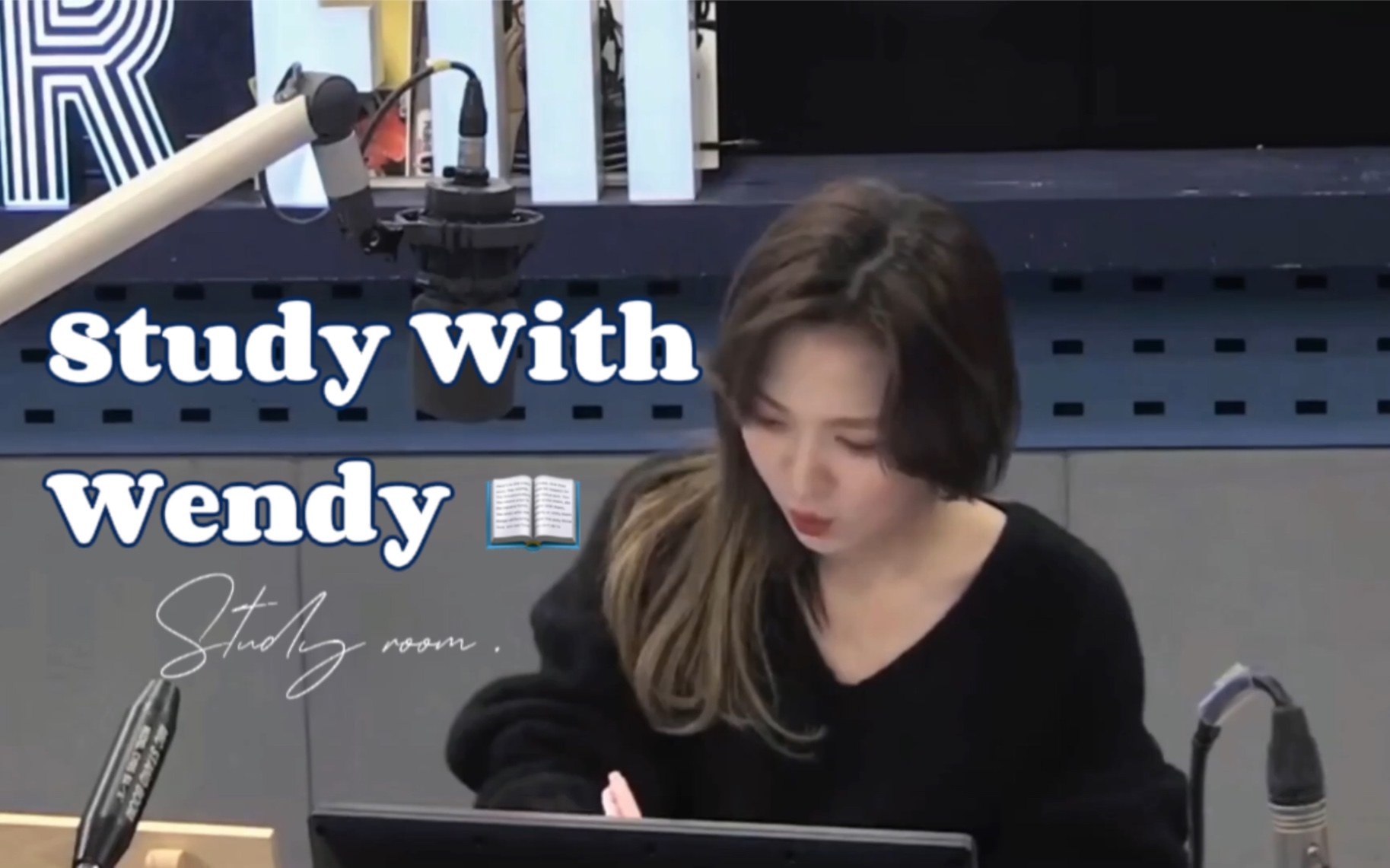 【Study With Wendy】自习室小组讨论的对面坐着你的crush学姐｜孙胜完 白噪音｜下雨/写题/背书