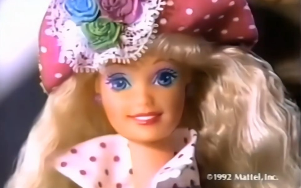 【广告】1992年美泰祸从口出芭比娃娃广告