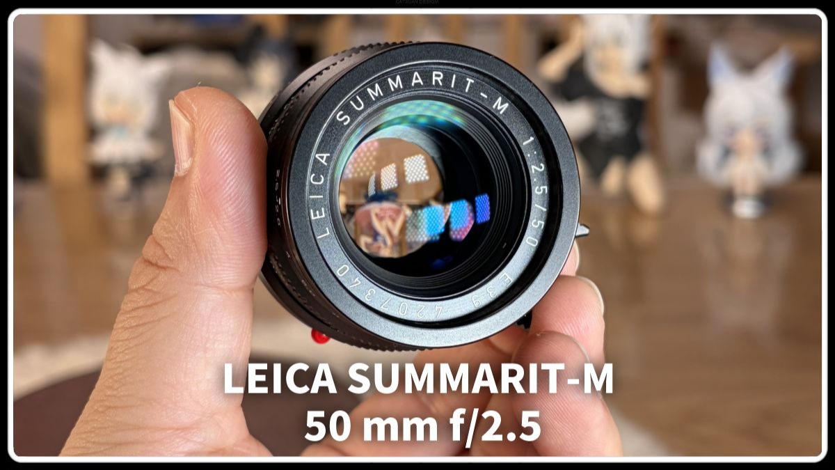 【除了画画啥都会】展示简测 徕卡50 f2.5 SUMMARIT-M 转接gfx 整体可用全开优秀 原厂最佳性价比新产镜头 挂机最短标头 猫猫最爱