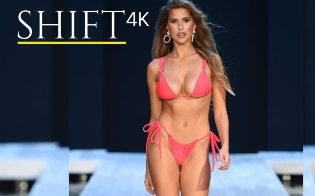 Bikini fashion show with supermodels KARA DEL TORO / Miami
