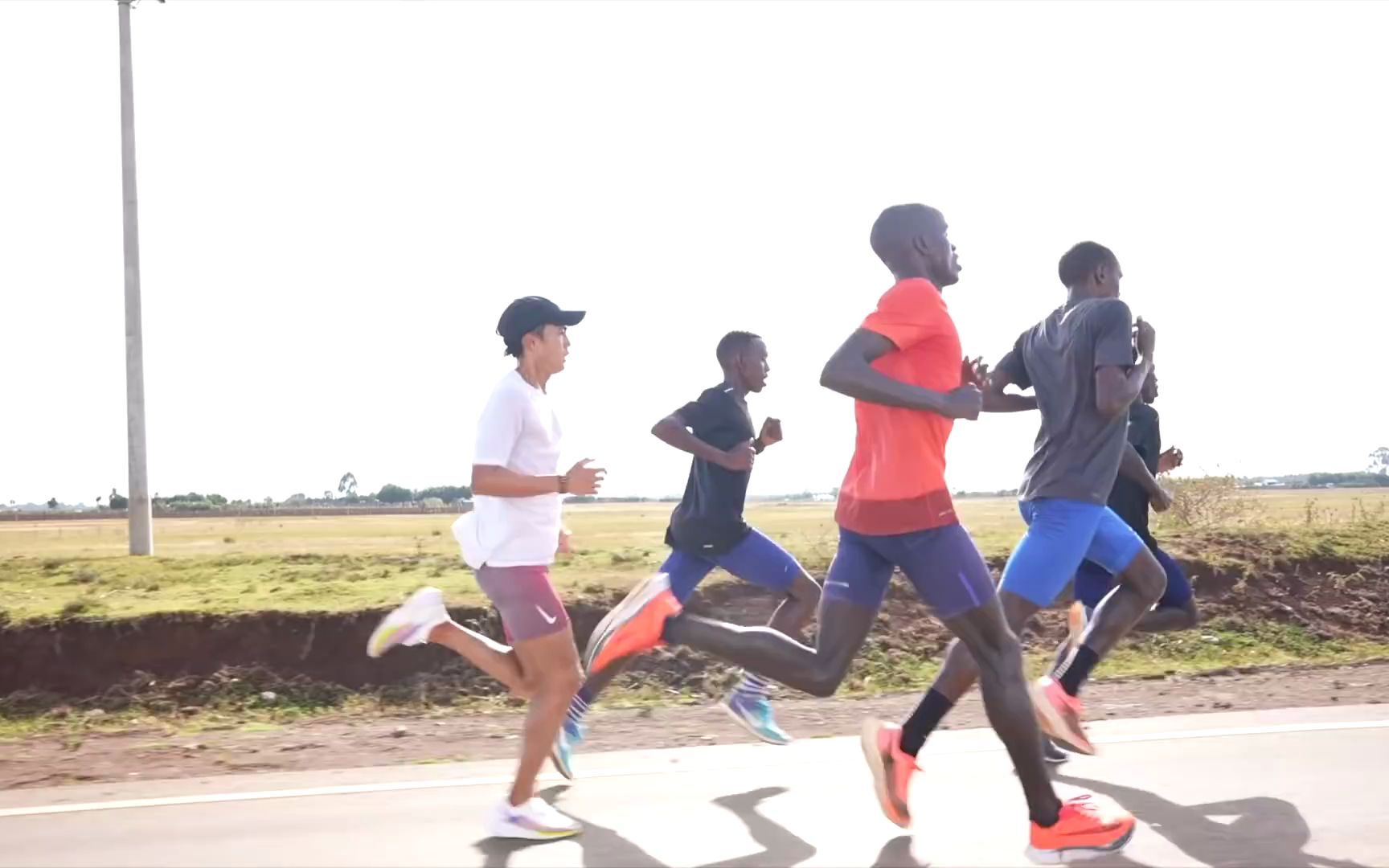 【大迫杰】跟不上黑人掉队了？绝美跑姿欣赏#非洲训练日记#HD高清60帧