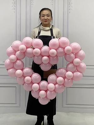 镂空爱心气球造型制作好了，一起开始学习吧！