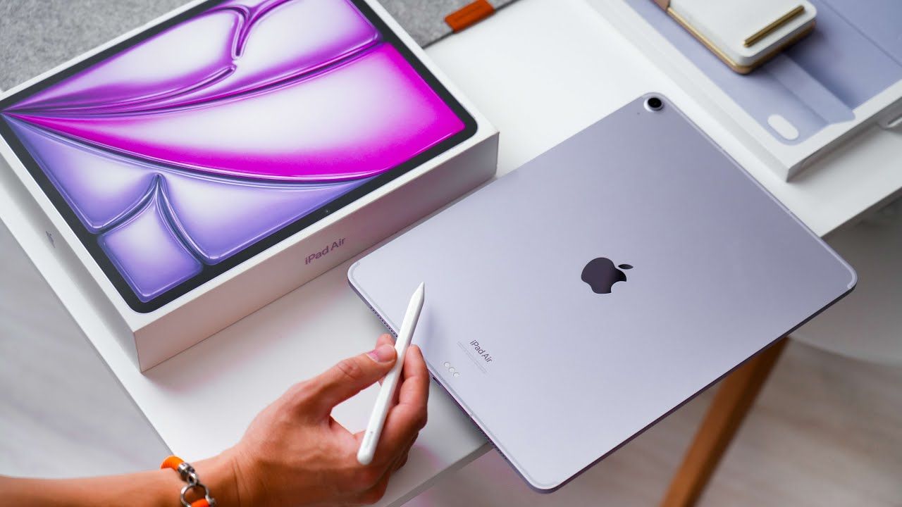 【苹果开箱】13英寸紫色M2 iPad Air 开箱 | 作者 Karl Conrad | 机翻中字