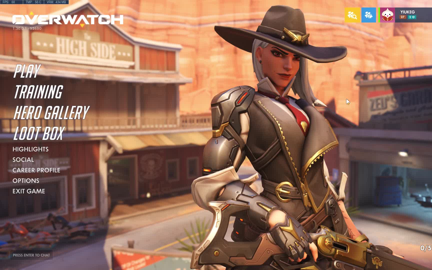 守望先锋测试服英雄更新:新英雄艾什