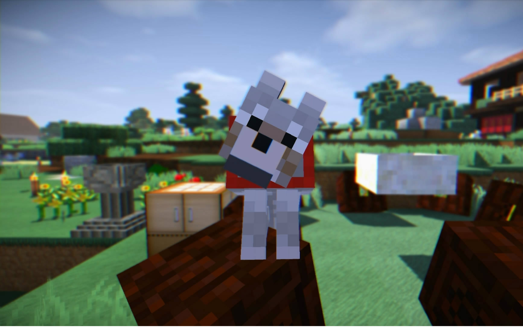 妹子庄园三周目多模组生存【8】生病的小狗★minecraft★我的世界.