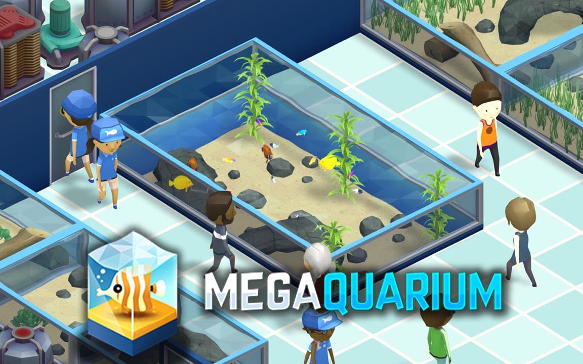 我的小型水族馆开业了! | Megaquarium #1