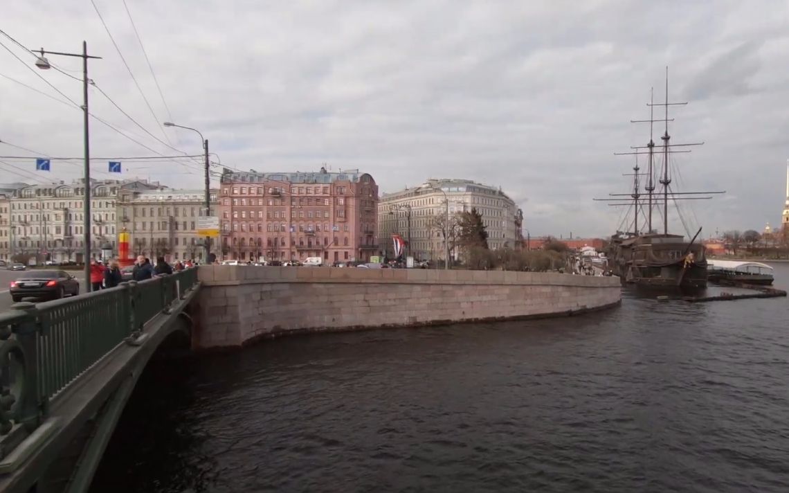 【超清俄罗斯】漫步圣彼得堡 多布罗柳博夫大街 (1080P高清版) 2021.5
