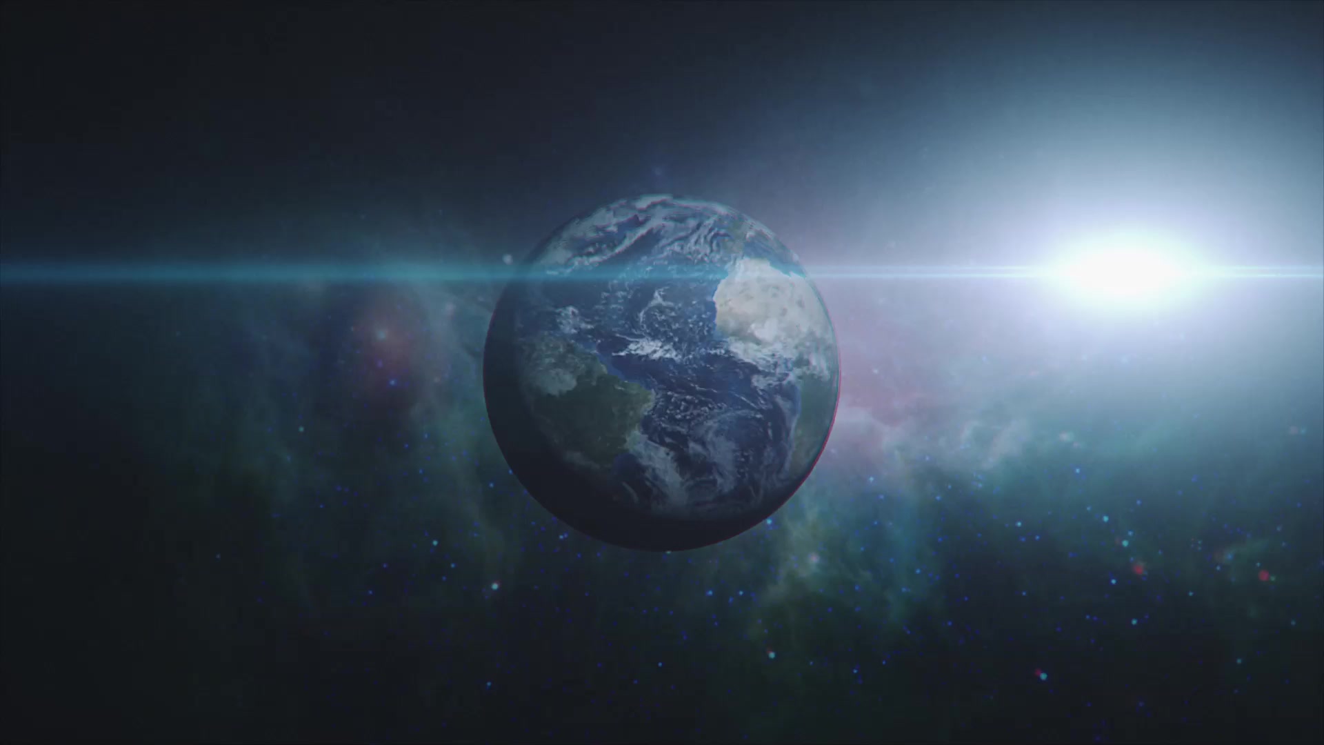 【素材】20 俯瞰地球视频素材