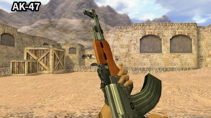 CS1.6 但是CF的枪
