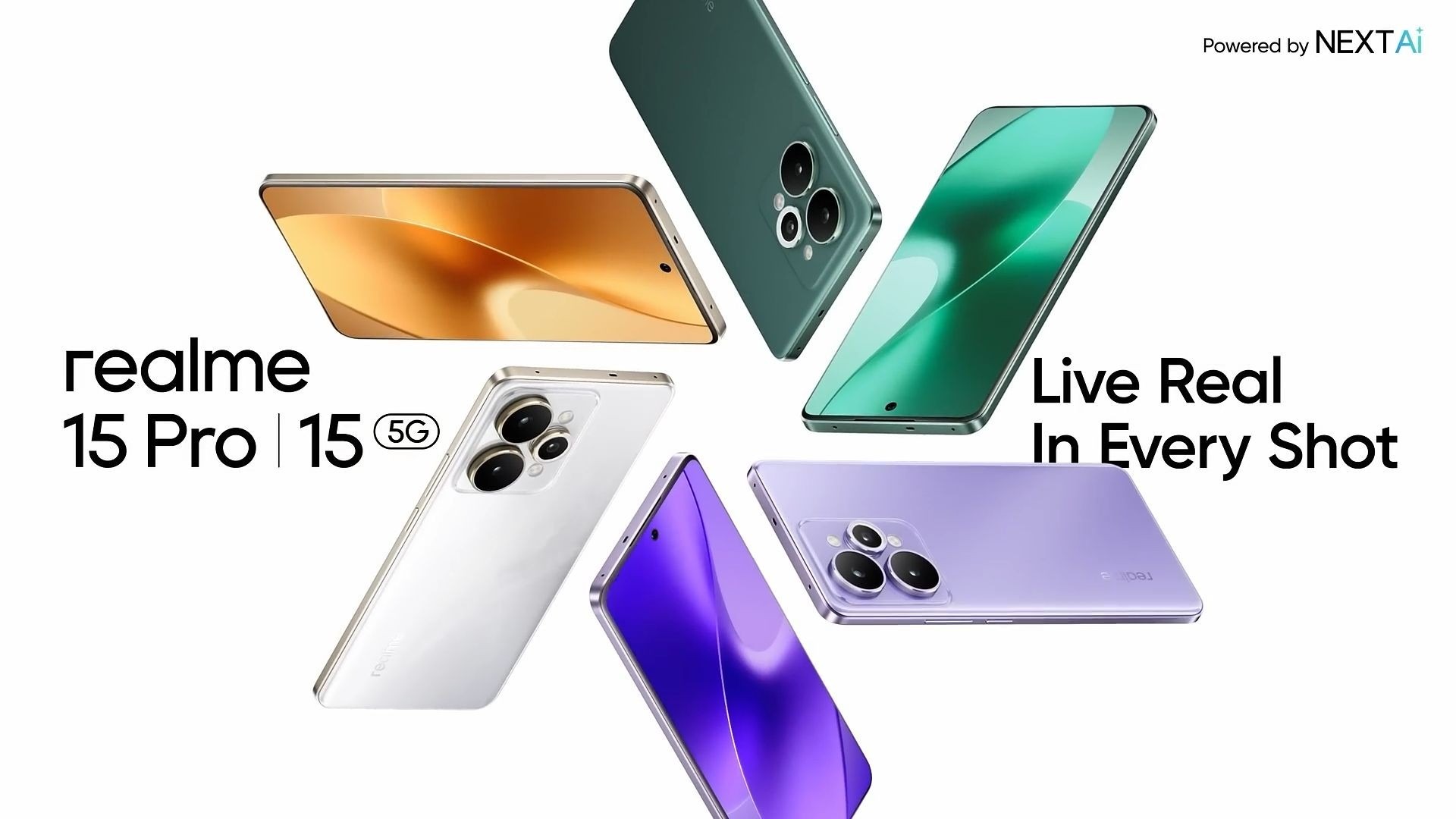 【动态设计】C4D动态短片 - realme15 Series 5G