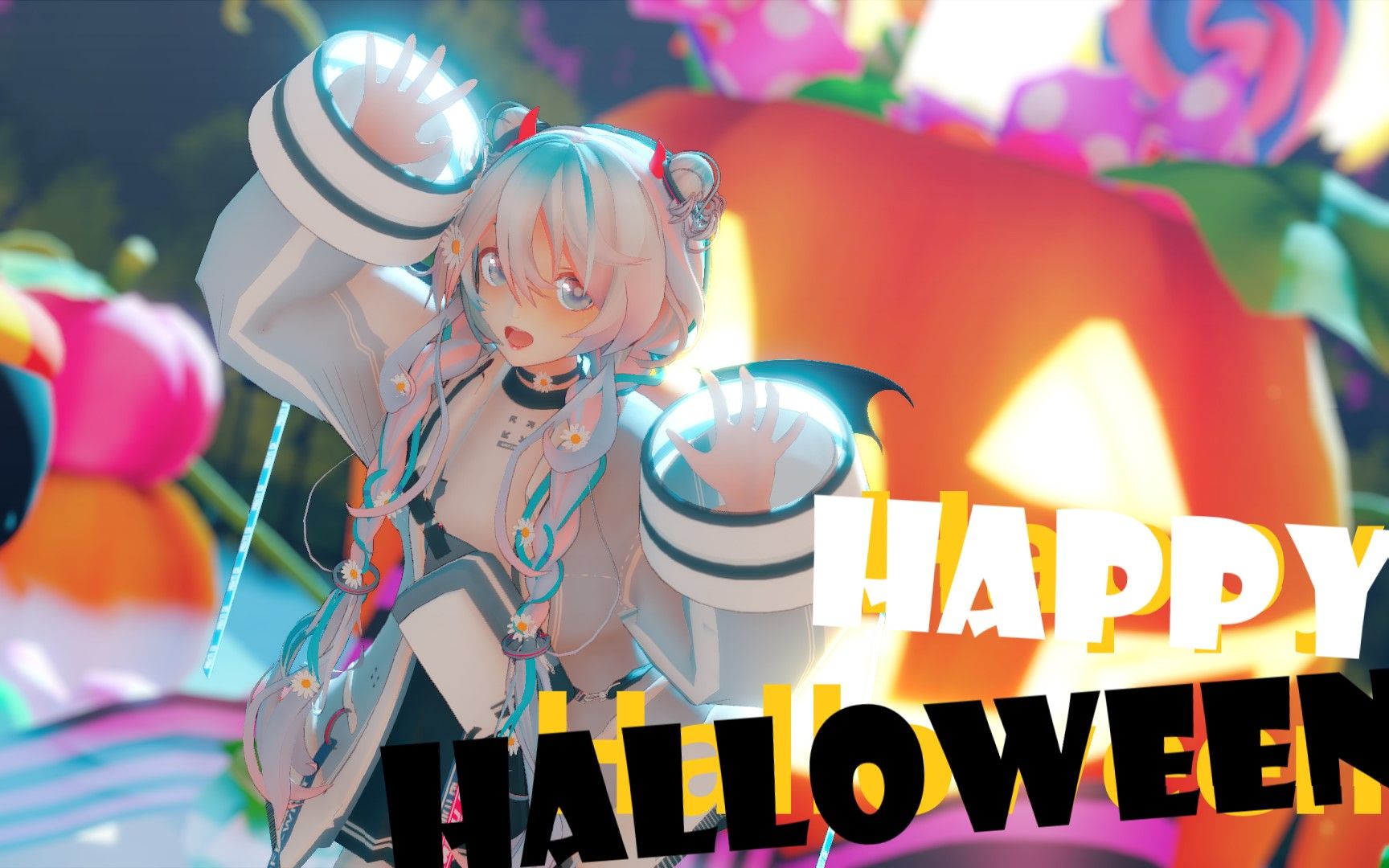 【mmd】happy halloween 初音ミク