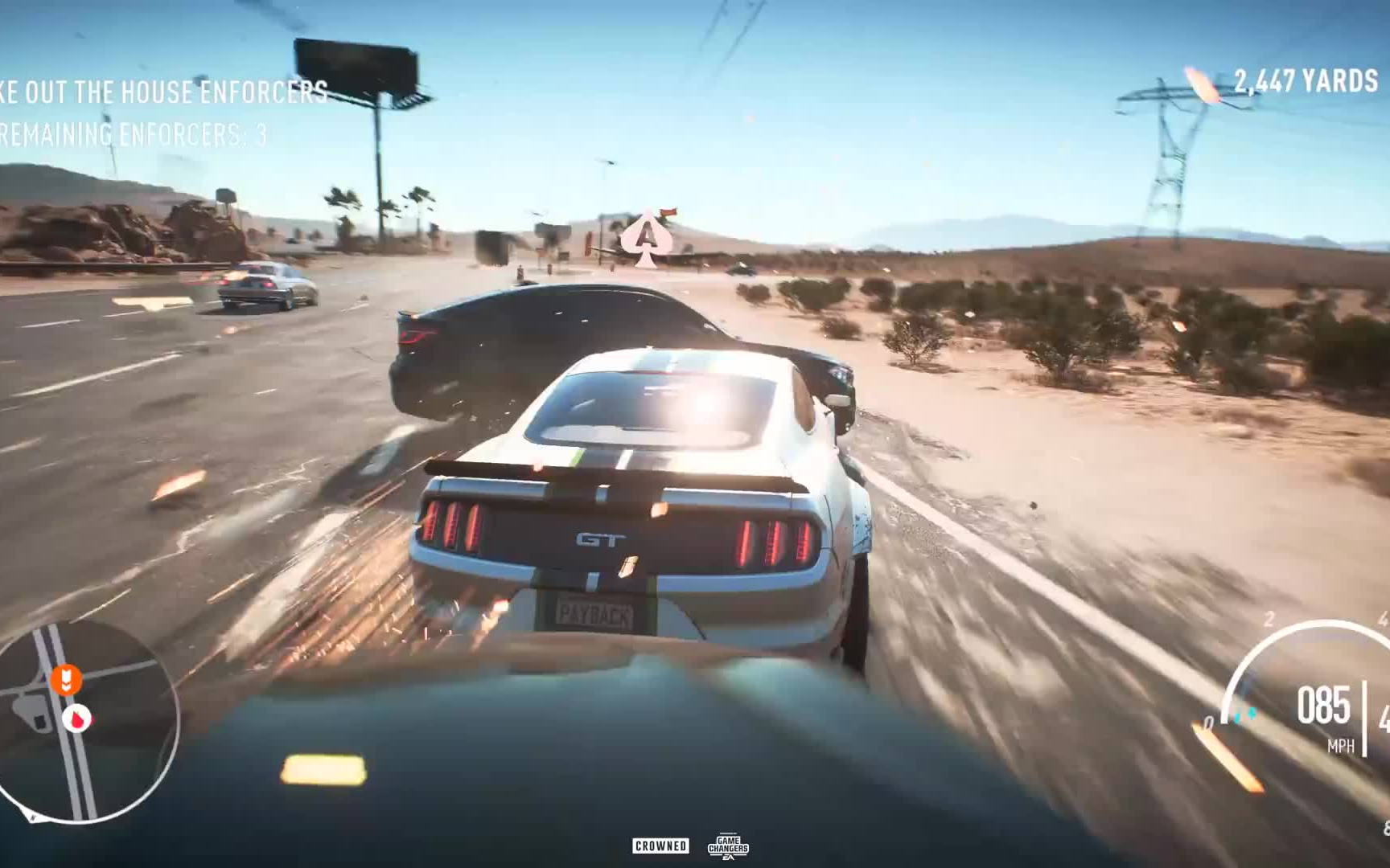 极品飞车20:偿还 / nfs payback 各种bug瞎操作合集 - crashes, take