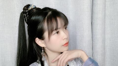穿汉服怎么搭汉服高马尾,穿汉服怎么扎高马尾