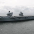 【皇家海军】360度航拍航行中的伊丽莎白女王号航母