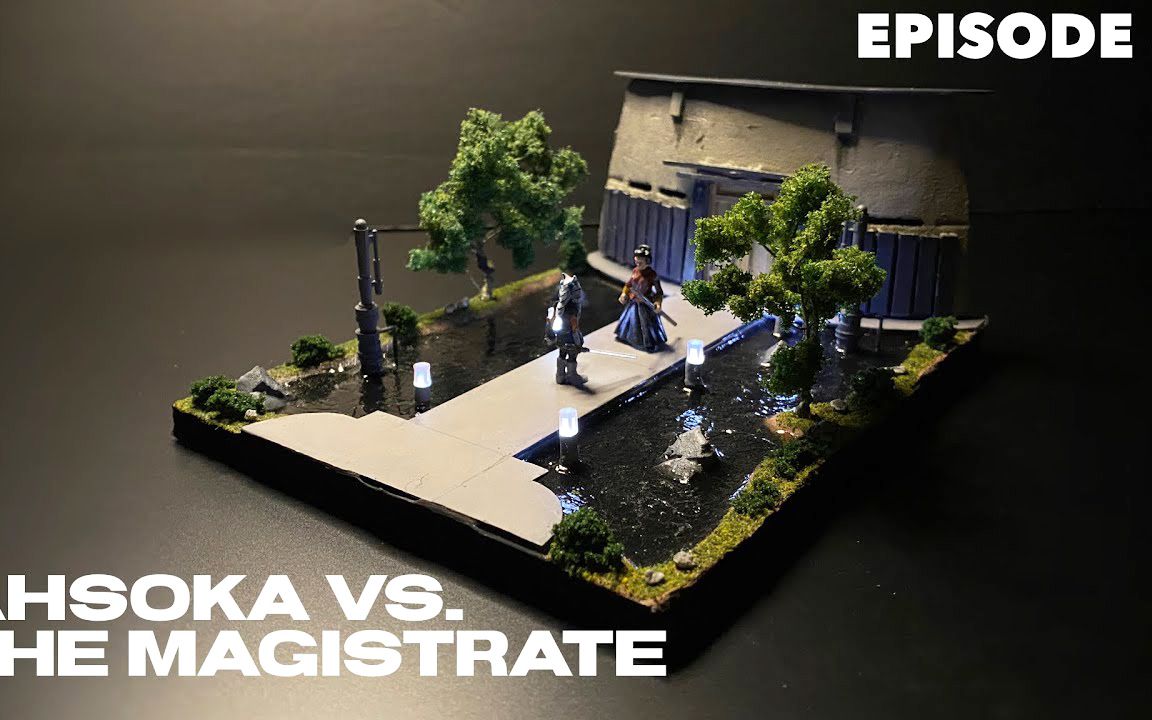 Boylei Hobby Time / 制作曼达洛人的小场景 Ahsoka vs. The Magistrate哔哩哔哩 (゜゜)つロ 干杯~bilibili