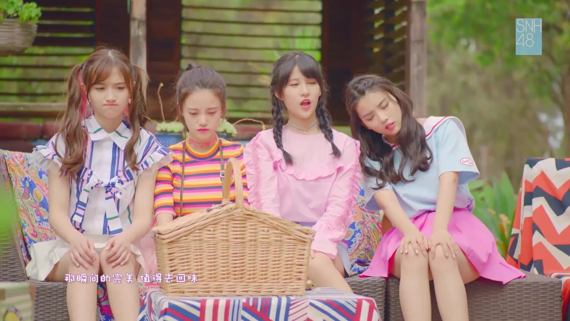 【snh48】【费沁源 洪珮云 孙珍妮 谢妮】colorful days