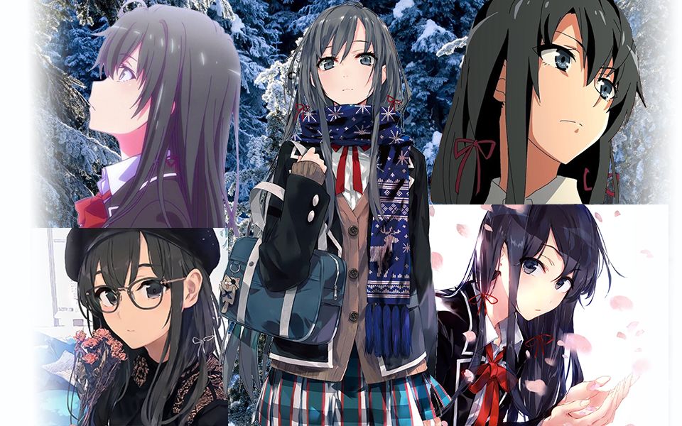 雪之下雪乃她如同她名字一样美丽