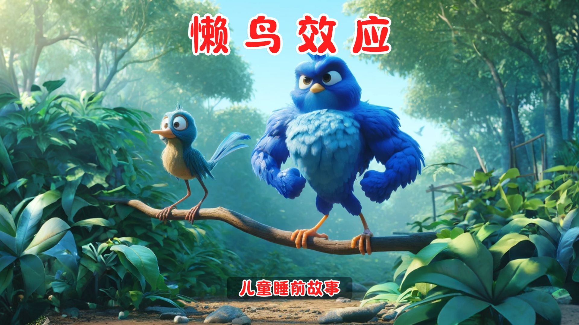 儿童睡前故事【懒鸟效应】